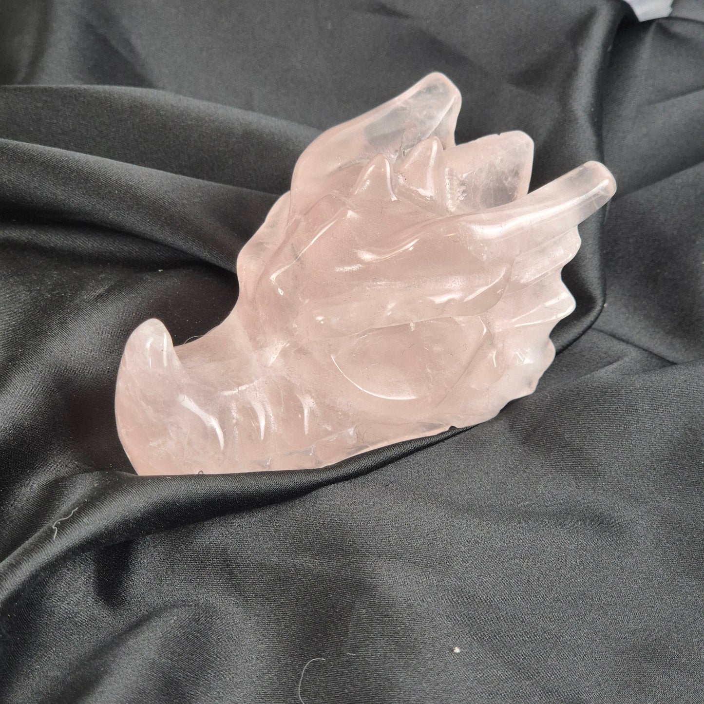 Rosequarts dragonhead
