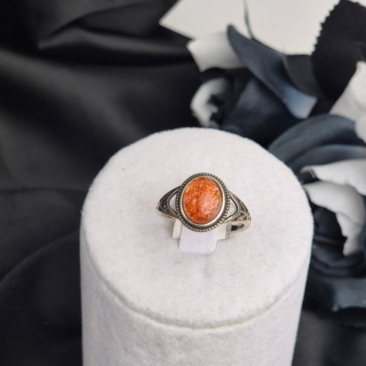 sunstone ring