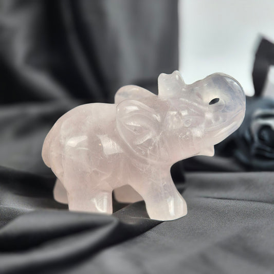 Rosequarts elephant
