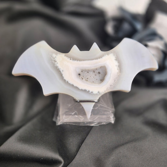 Druzy agate bat 2