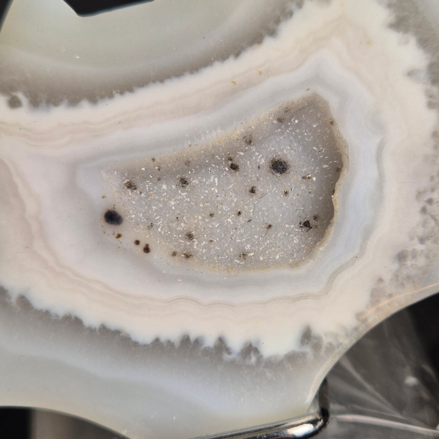 Druzy agate bat 2