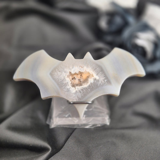 Druzy agate bat 4