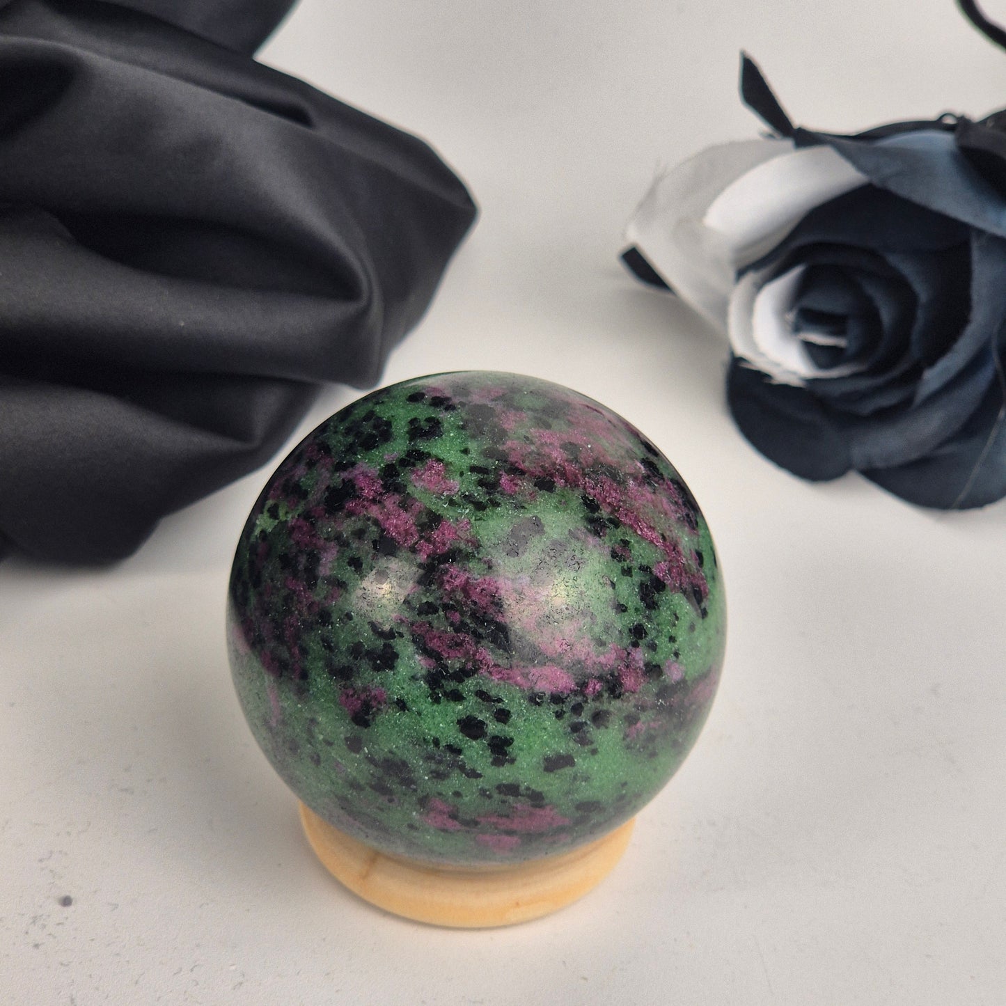 ruby in zoisite sphere 3