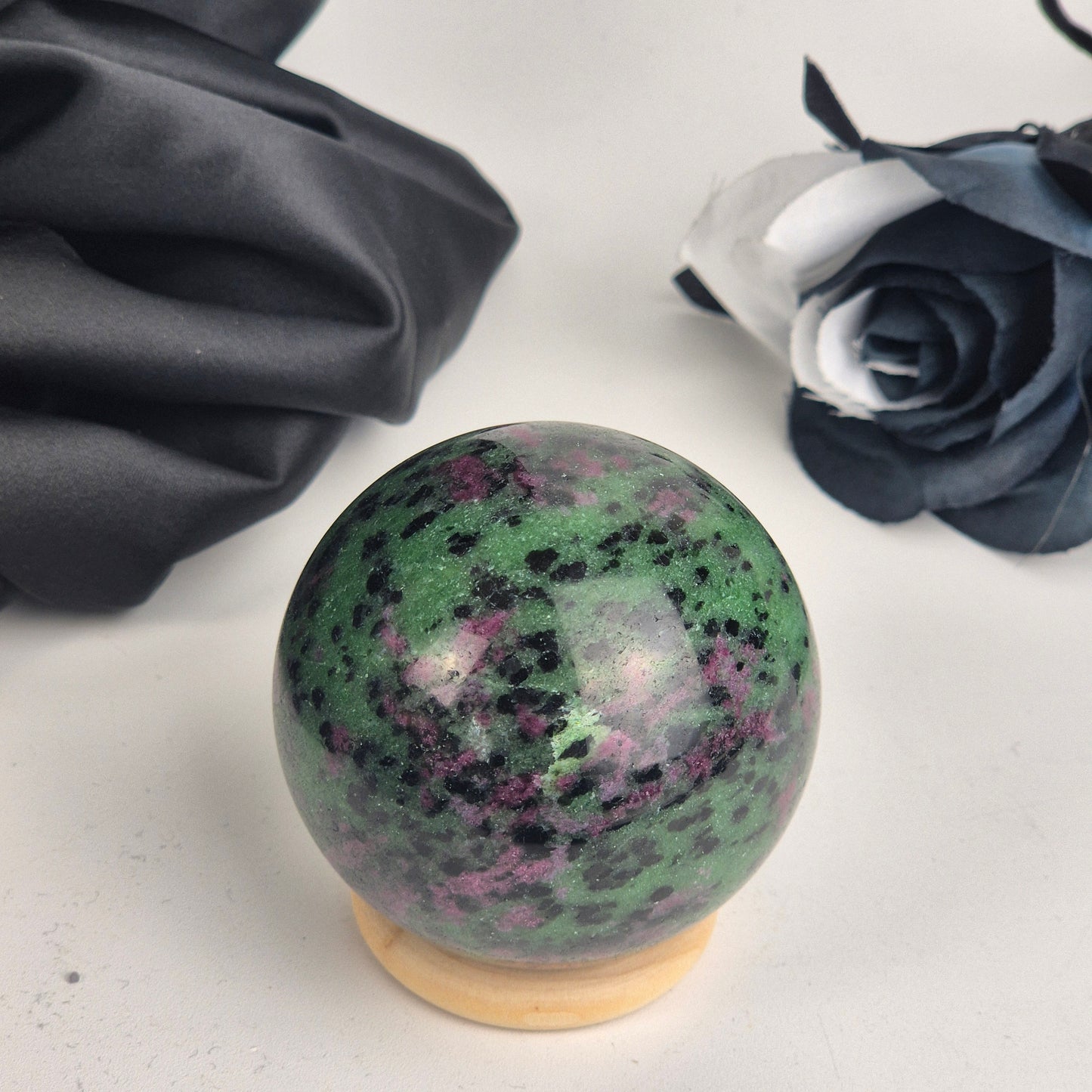 ruby in zoisite sphere 3
