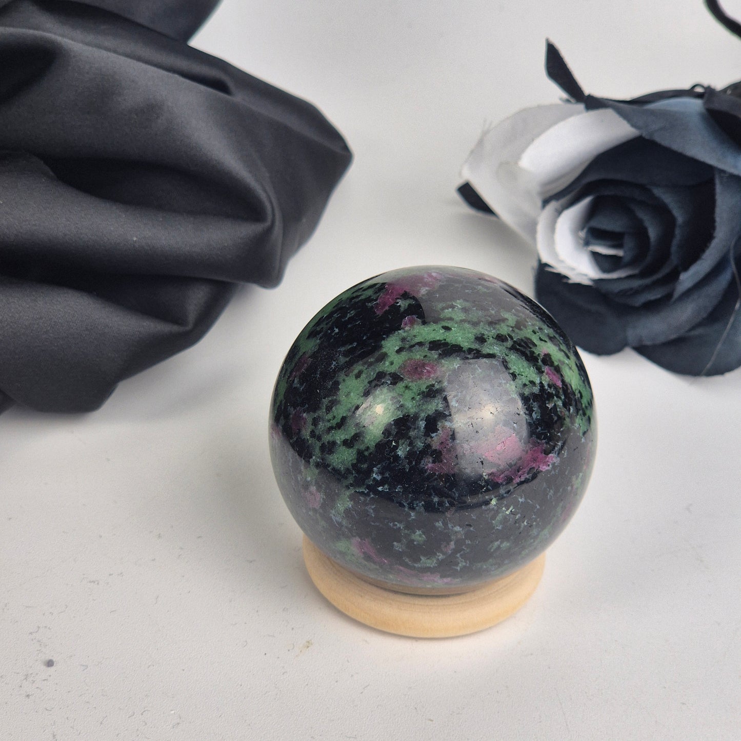ruby in zoisite sphere 4