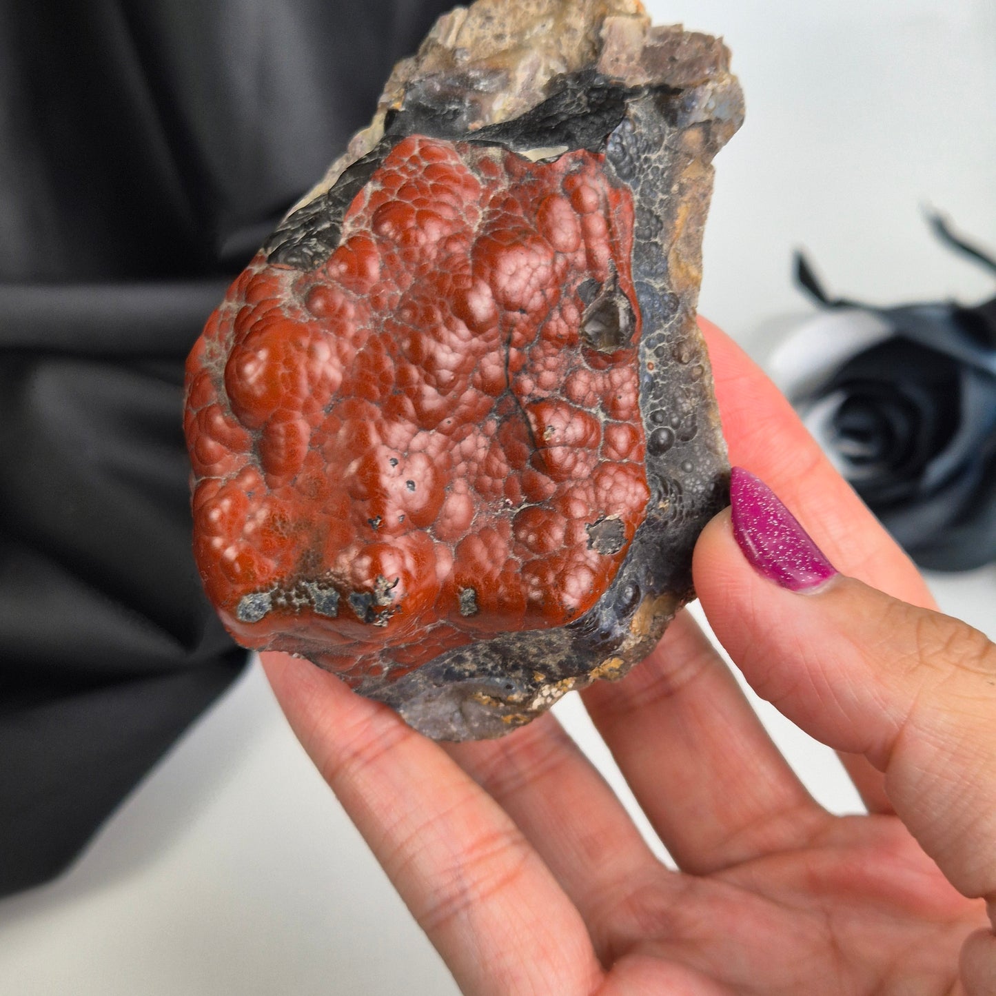 Red fox agate 6 (Turkey, rare)