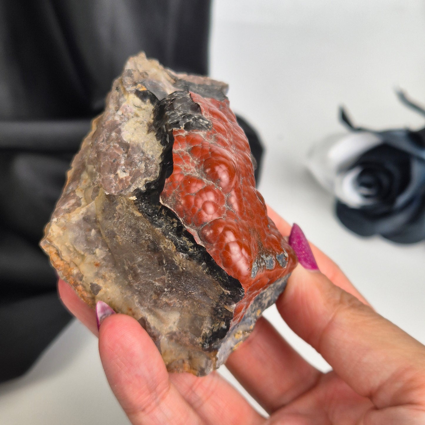Red fox agate 6 (Turkey, rare)