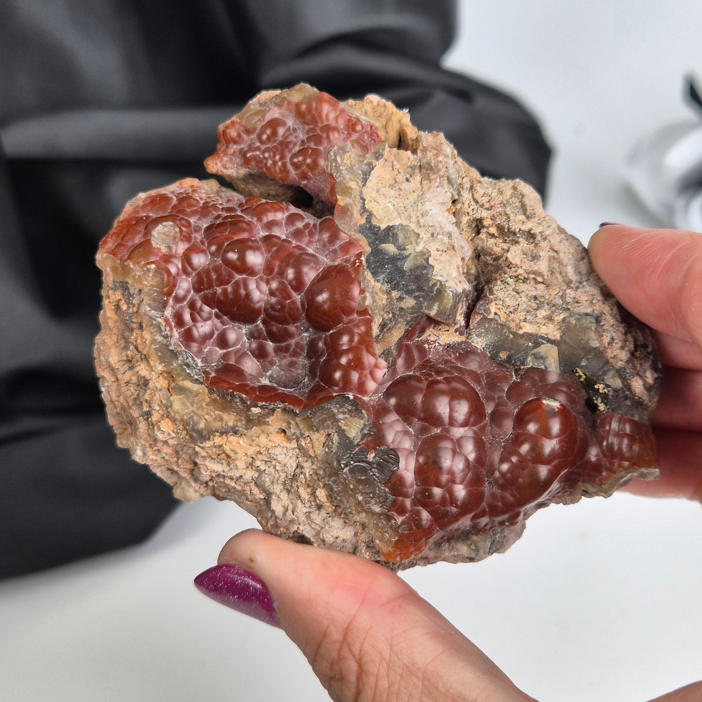 Red fox agate 9 (Turkey, Rare)