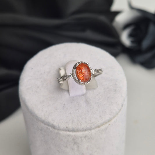 Sunstone ring