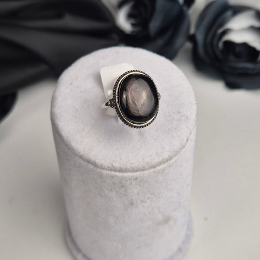 Hypersthene ring big 2