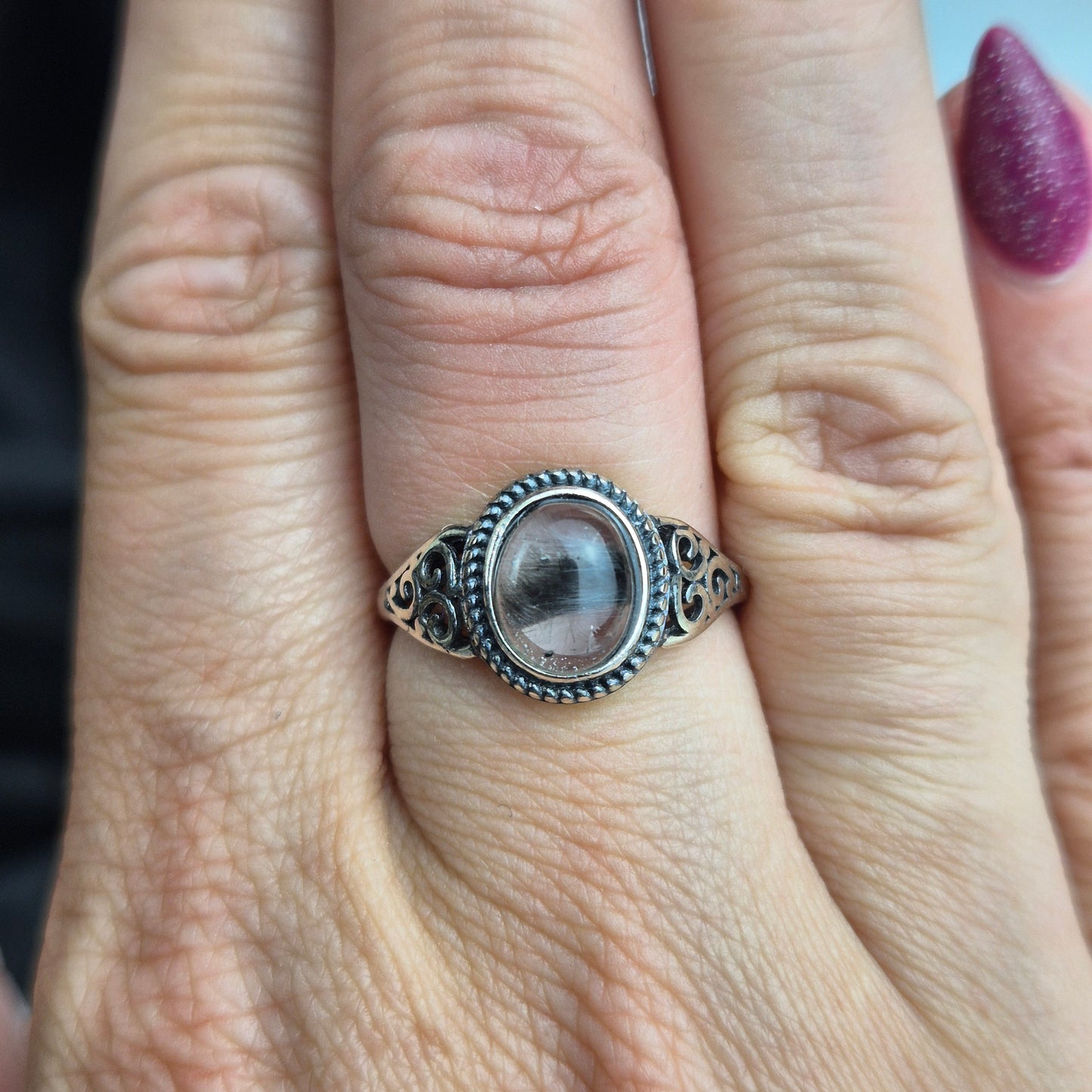 Brookite ring 7