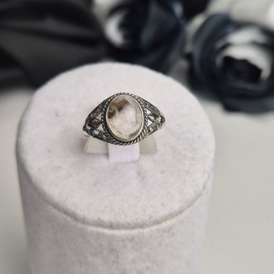 Brookite ring 8