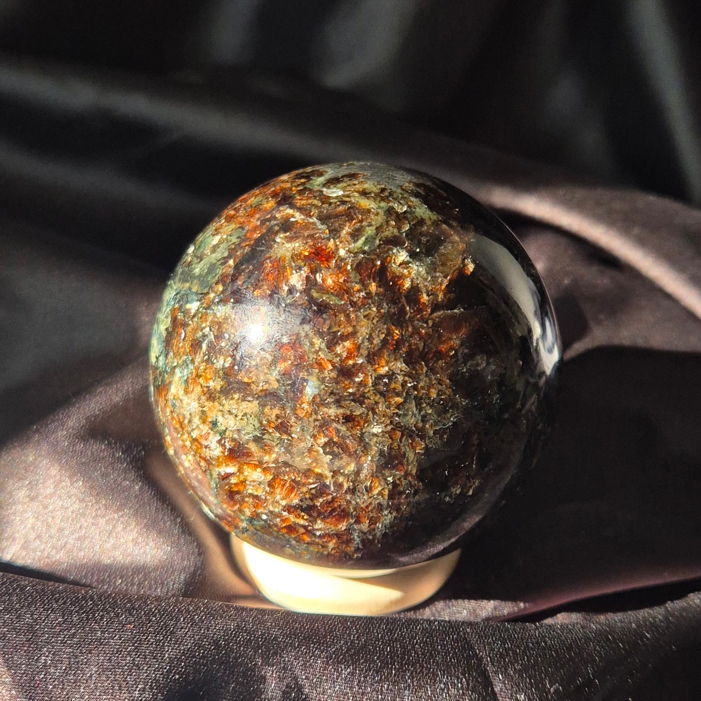 Phlogopite (brown mica) sphere 3
