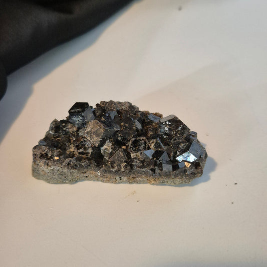 Melanite garnet 11