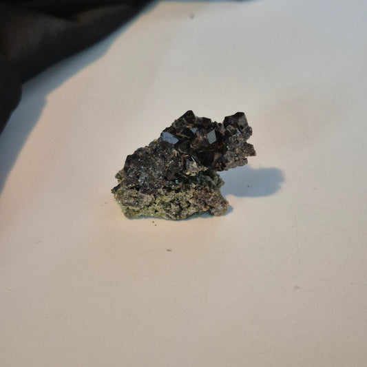 Melanite garnet 16