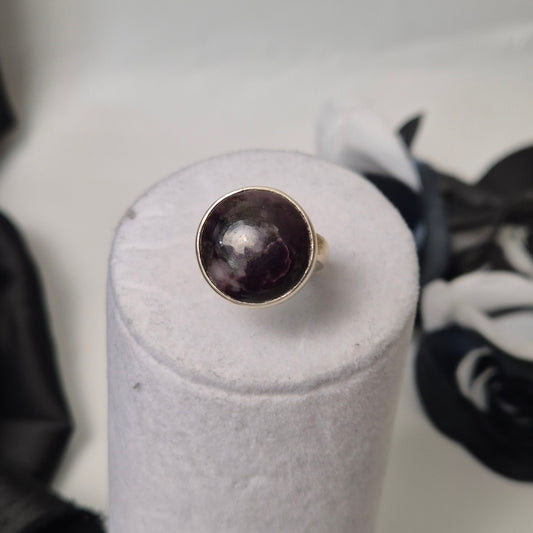 Purple Dumortirite ring