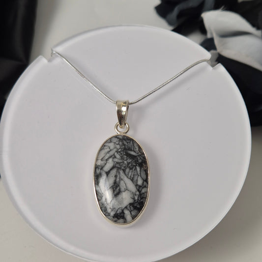 Pinolite necklace 5