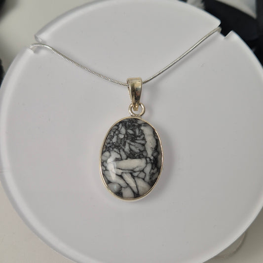 Pinolite necklace 6