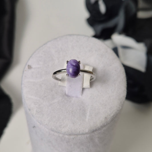 Charoite ring 2