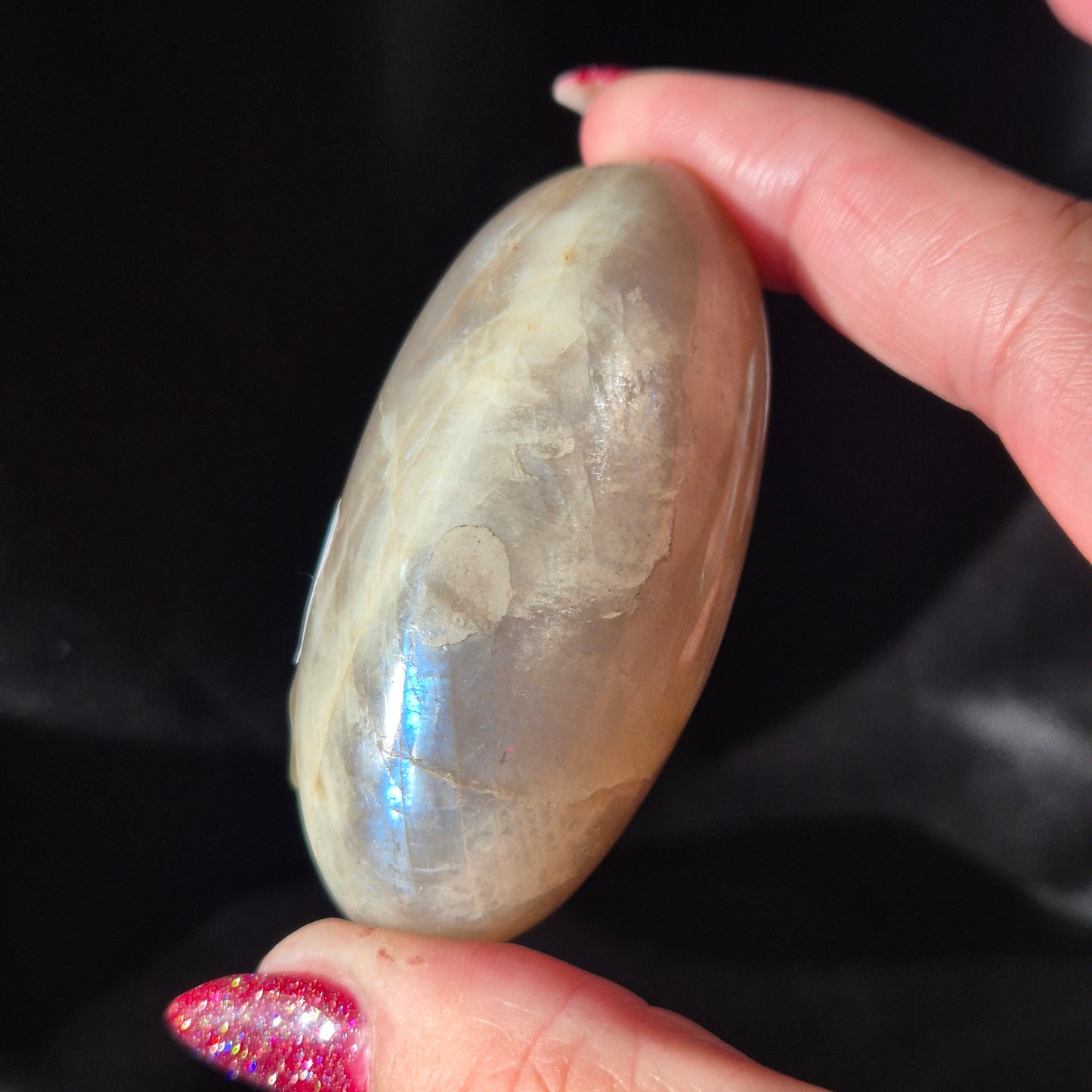 White moonstone shiva 368