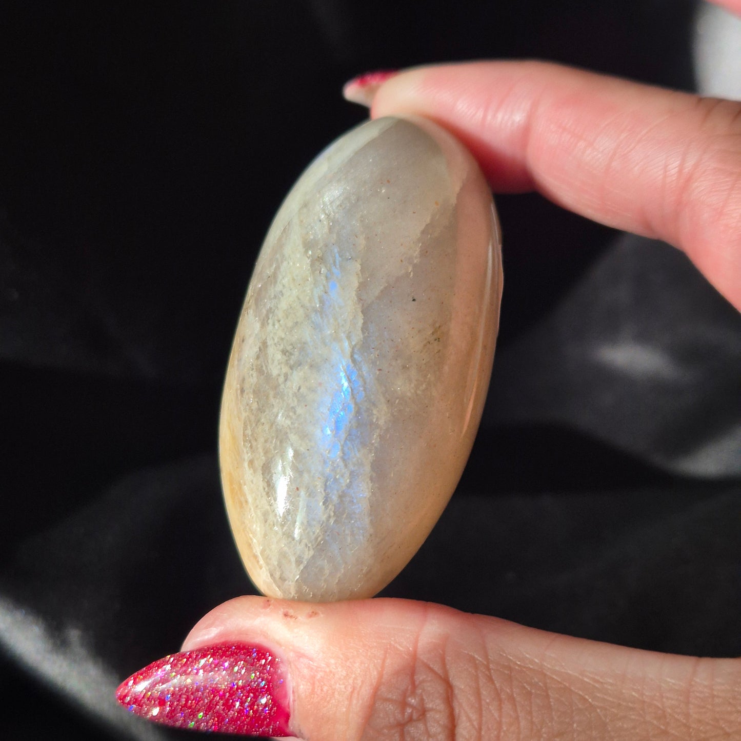 White moonstone shiva 371