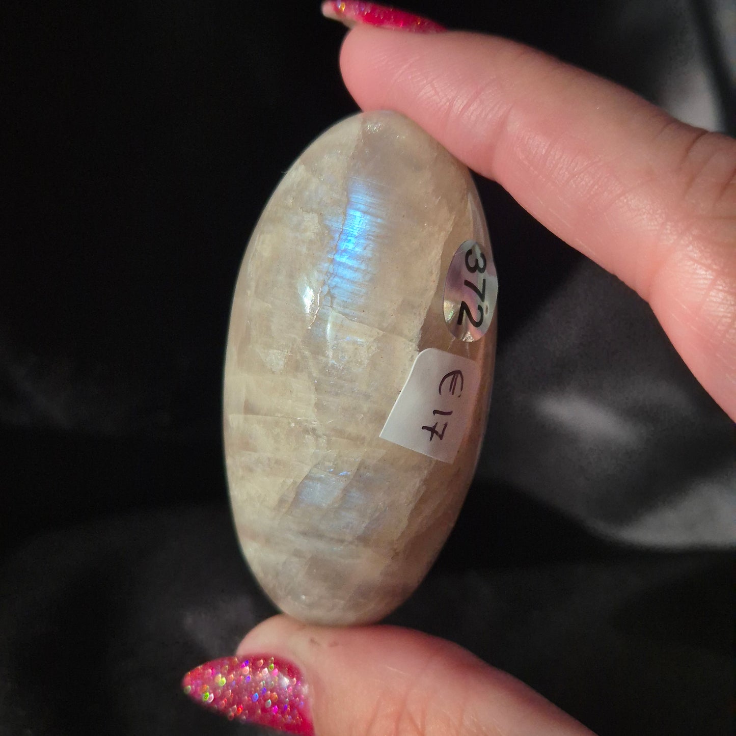 White moonstone shiva 372