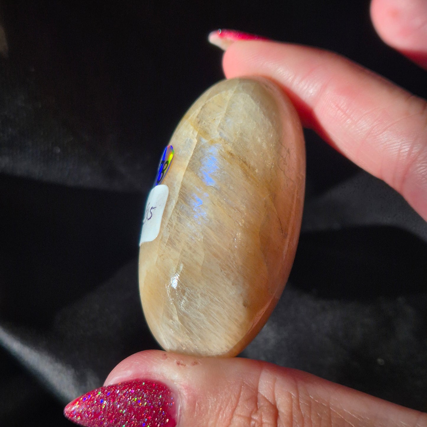 White moonstone shiva 378