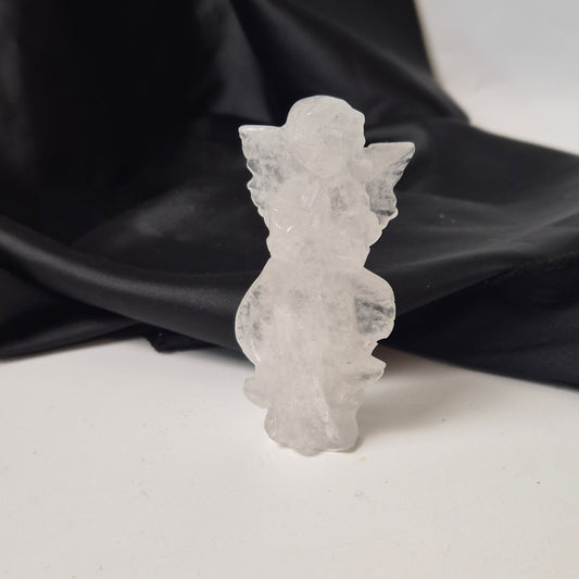 Clear quarts angel