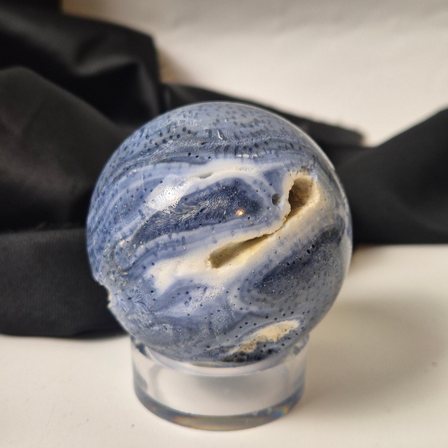 Blue coral sphere 7 (Indonesia)