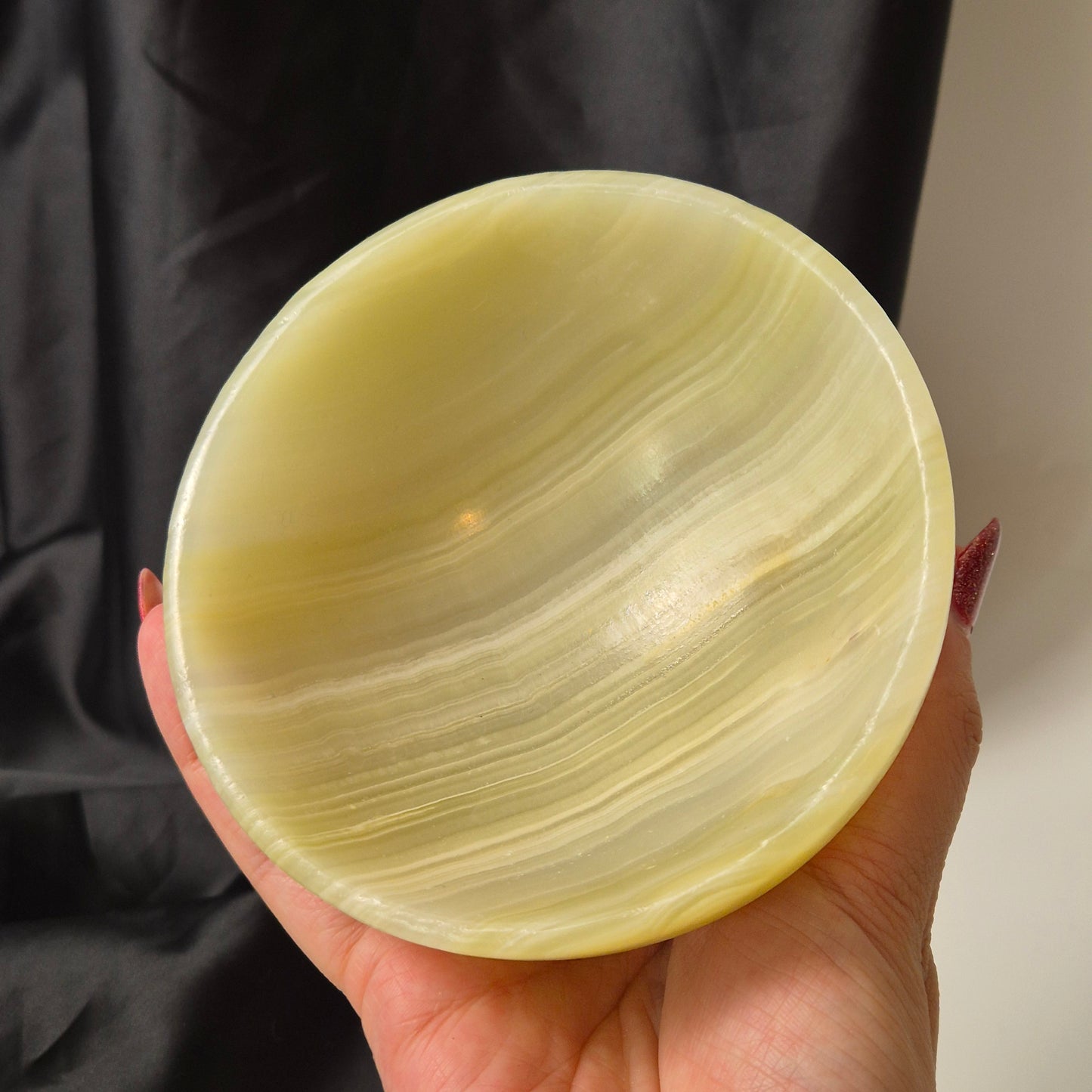 Green onyx bowl 460
