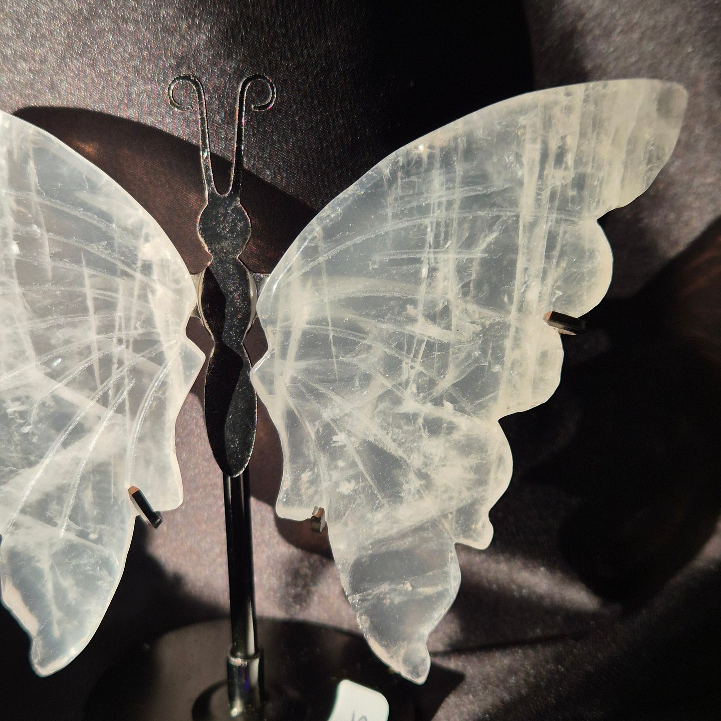 Clear quarts butterfly 502