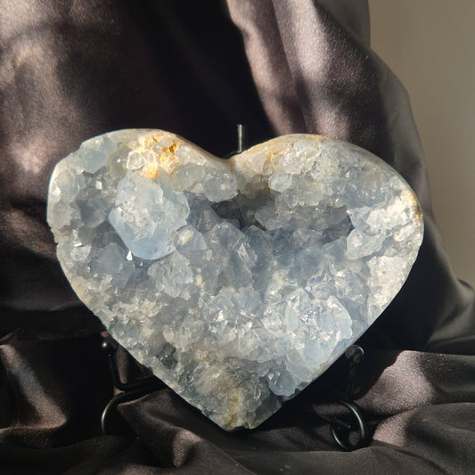 Celestite heart 1