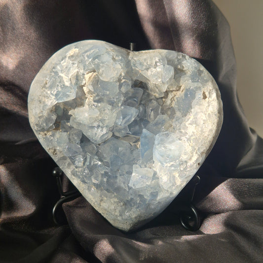 Celestite heart 2