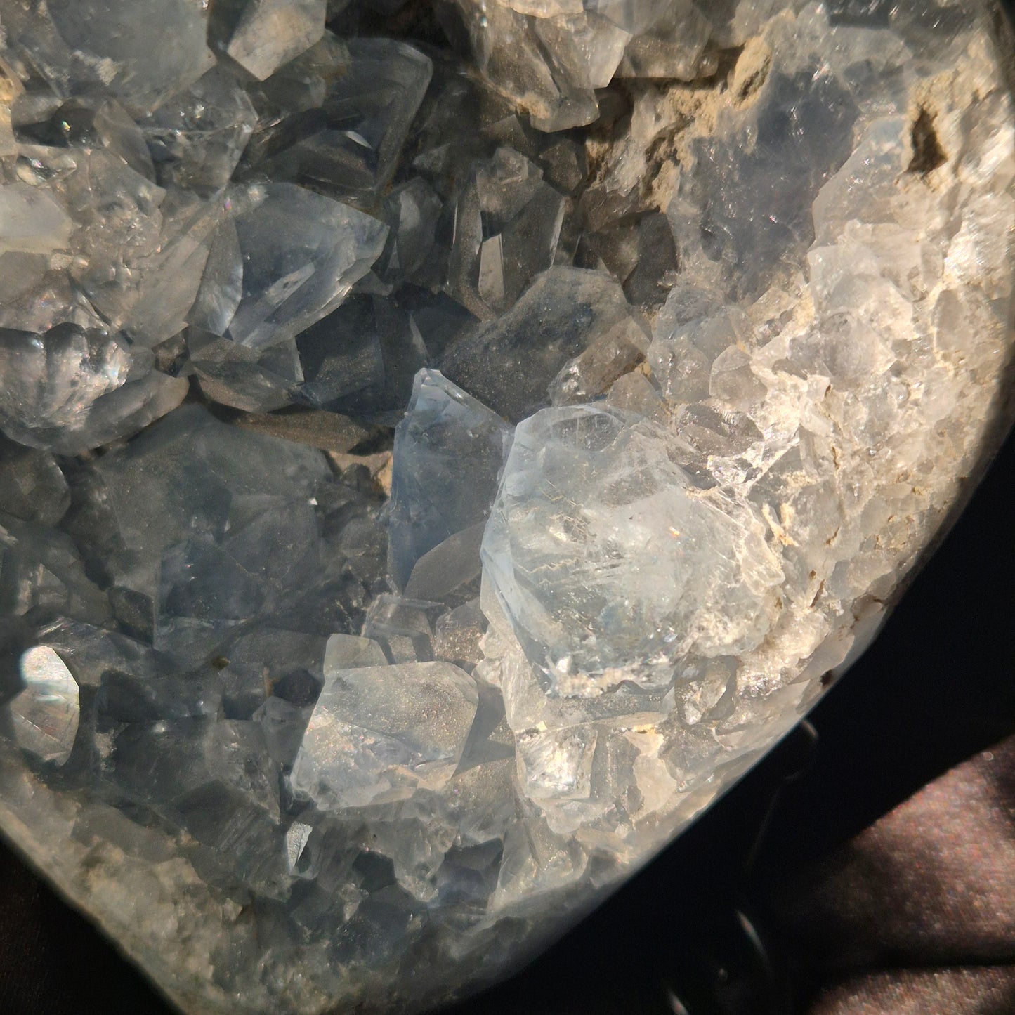 Celestite heart 2