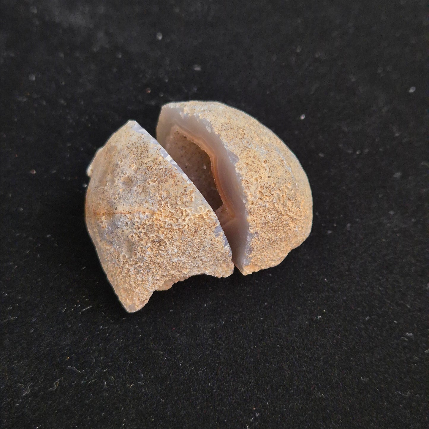 Druzy agate set big 9