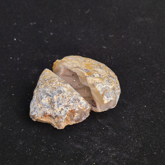 Druzy agate set big 10