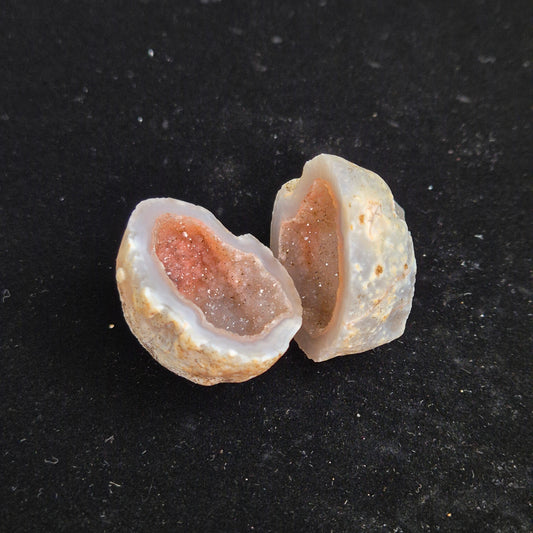 Druzy agate set big 12