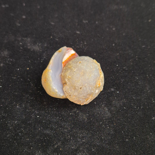 Druzy agate set big 16