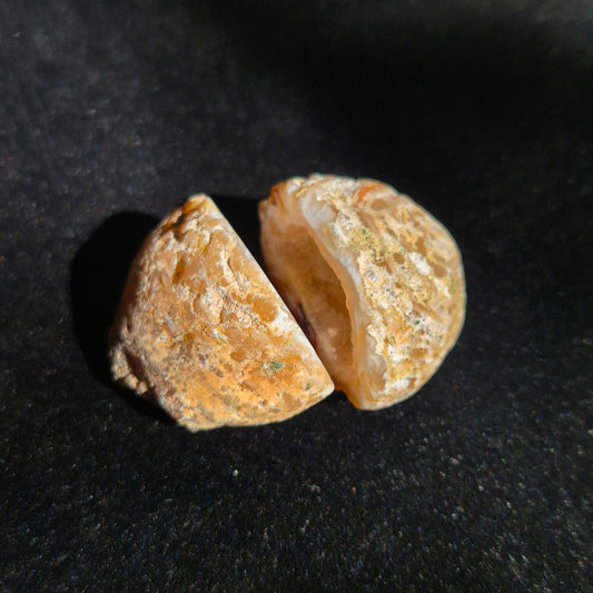 Druzy agate set small 7