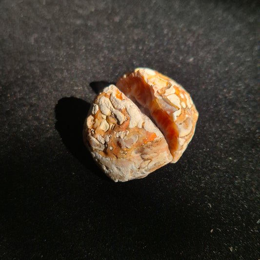 Druzy agate set small 8