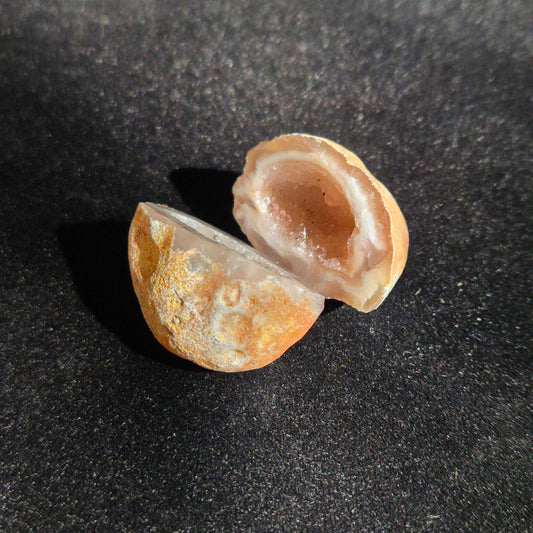 Druzy agate set small 9