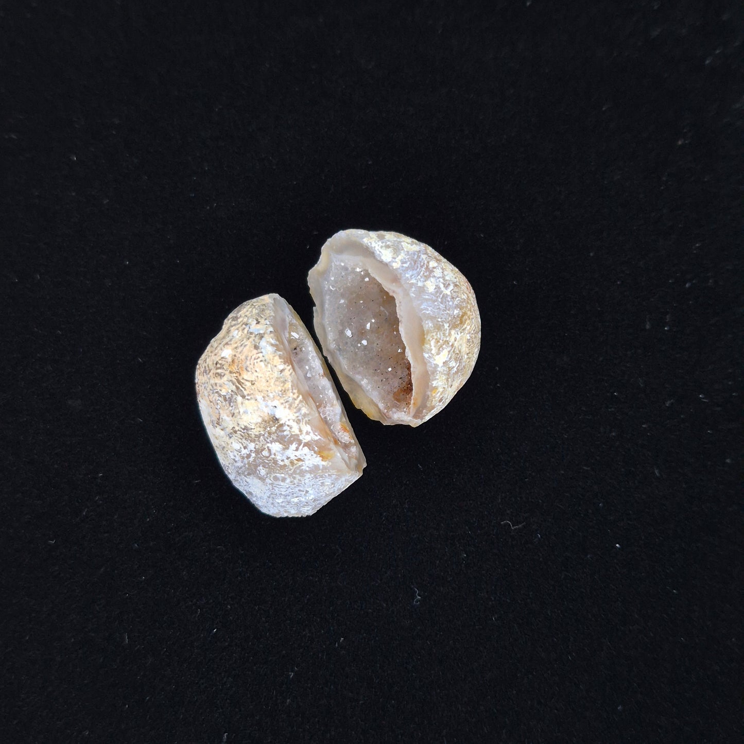 Druzy agate set small 13