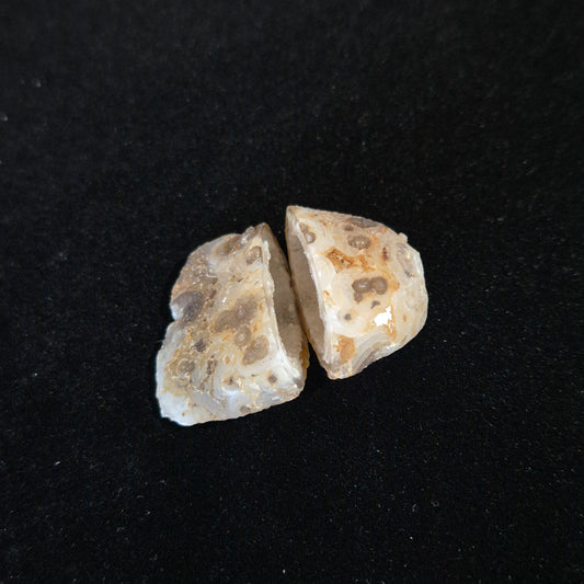 Druzy agate set small 21
