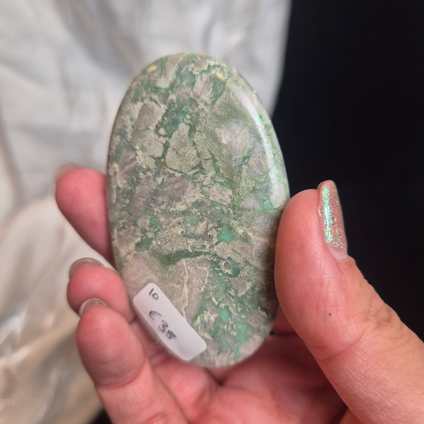 Variscite palmstone 10 (rare)