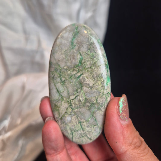 Variscite palmstone 13 (rare)
