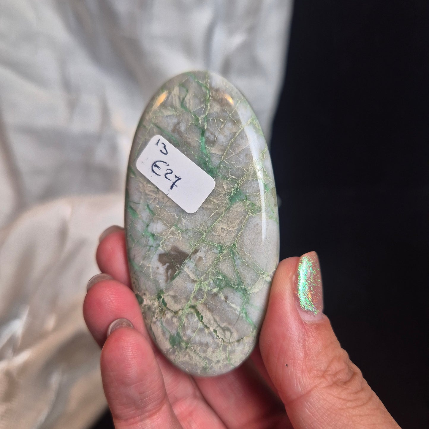 Variscite palmstone 13 (rare)