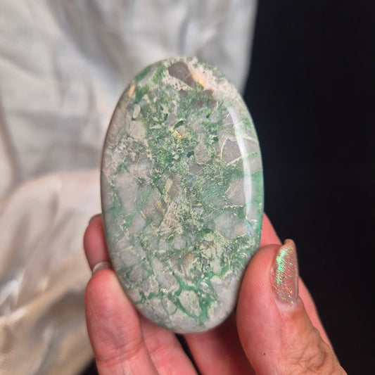 Variscite palmstone 14 (rare)