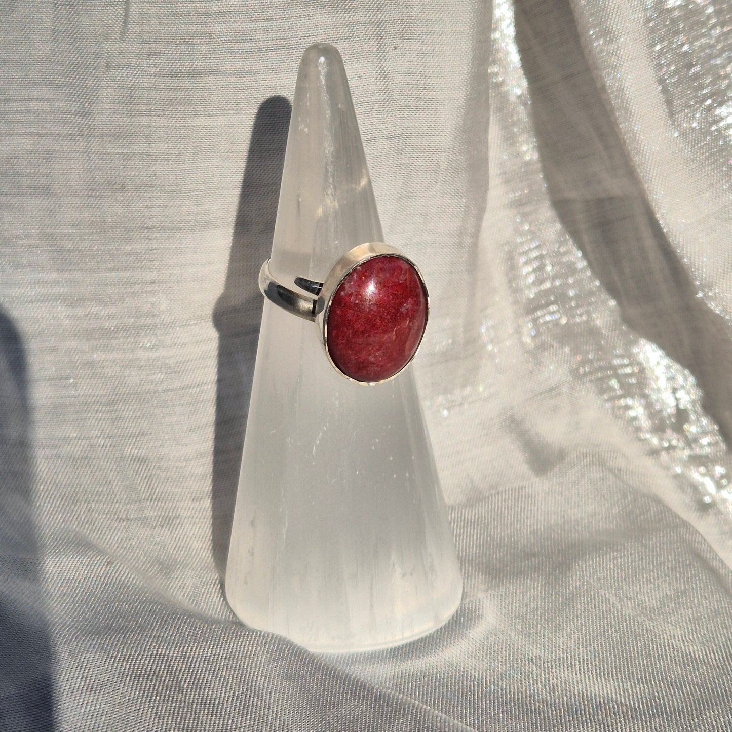 Norwegian thullite ring 2