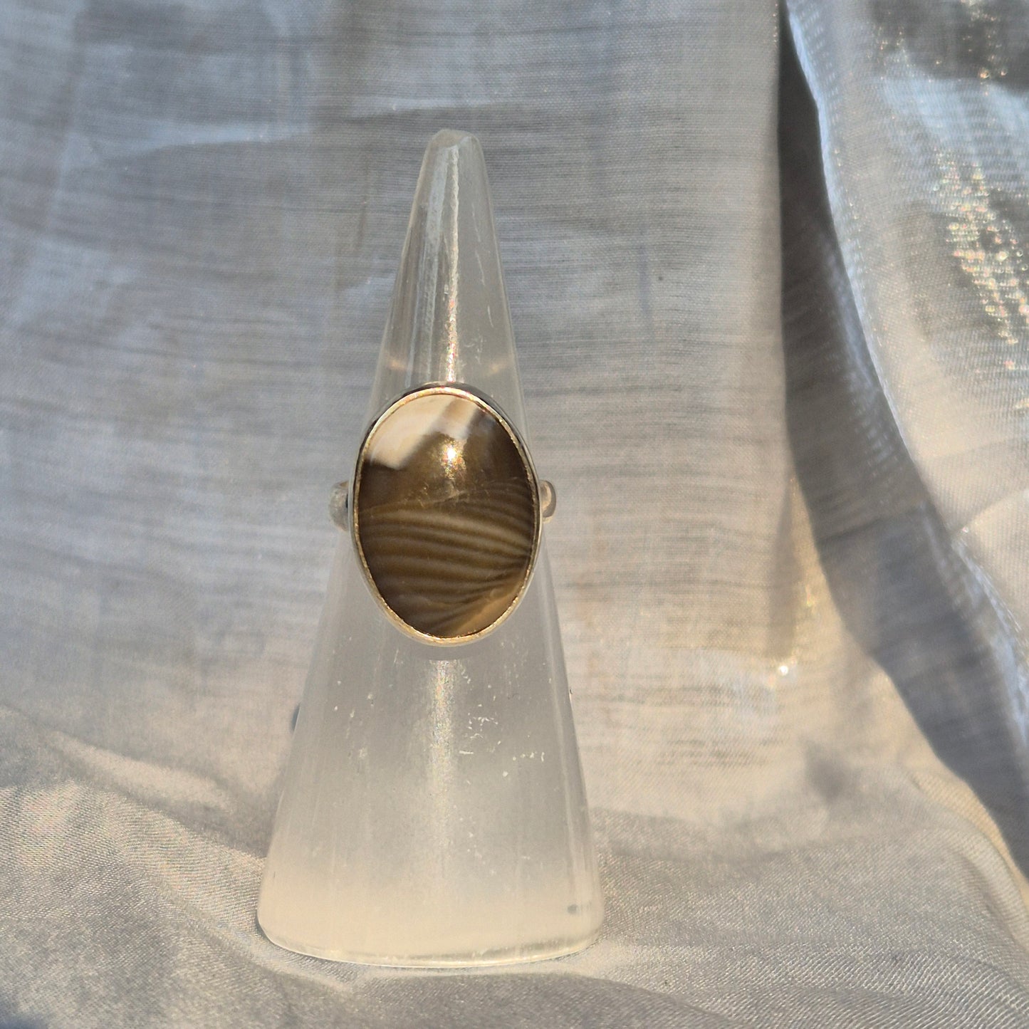 Polish flint ring 7