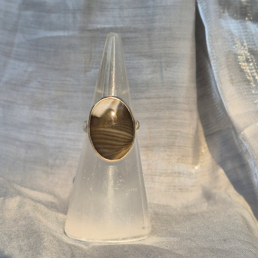 Polish flint ring 7